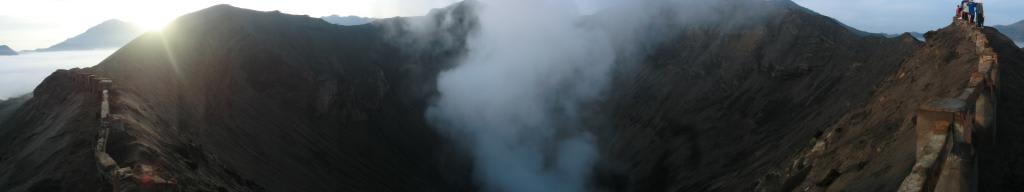 Krater des Bromo Krater des Bromo